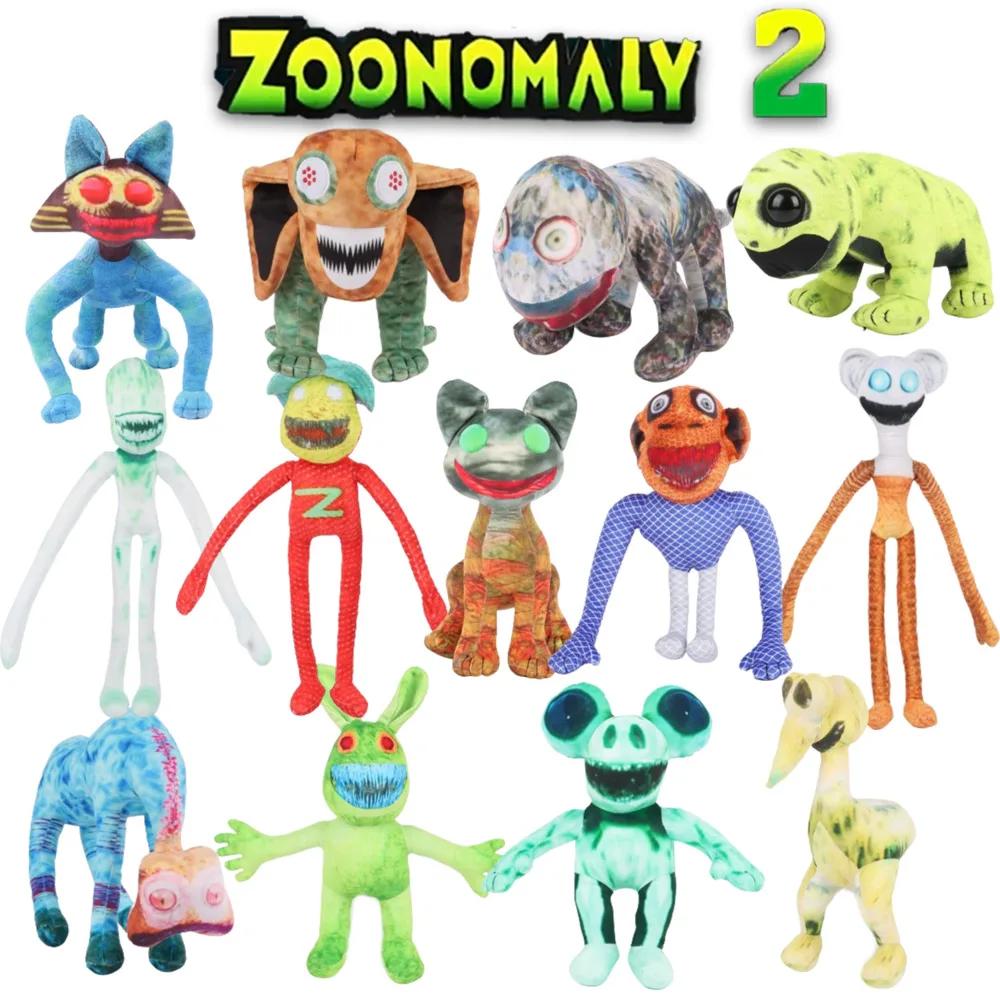 ZoonomalyDollPlushToyZoonomalyMonsterCatFrogTodoZoonomalyGame