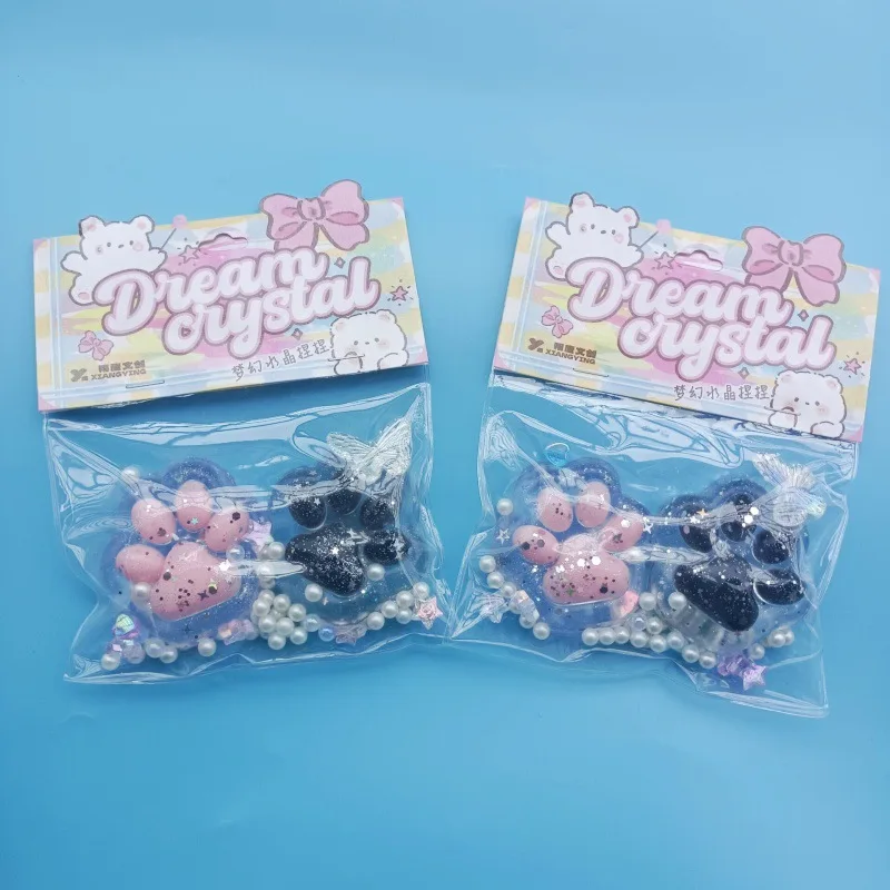 Halloween Dark Starry Sky Series Cat Claw Squishy Fidget Toys Cute Cat Paw Silicone Slow Rebound Pinch Decompression Stress Toys