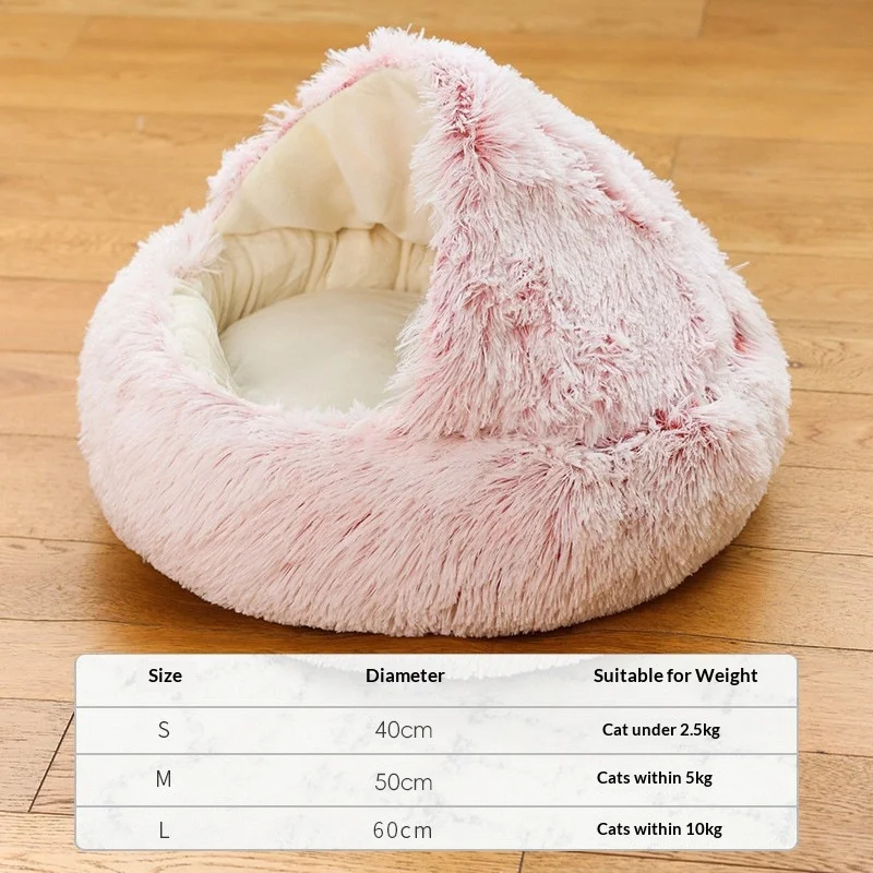 Winter Plush Pet Bed 6