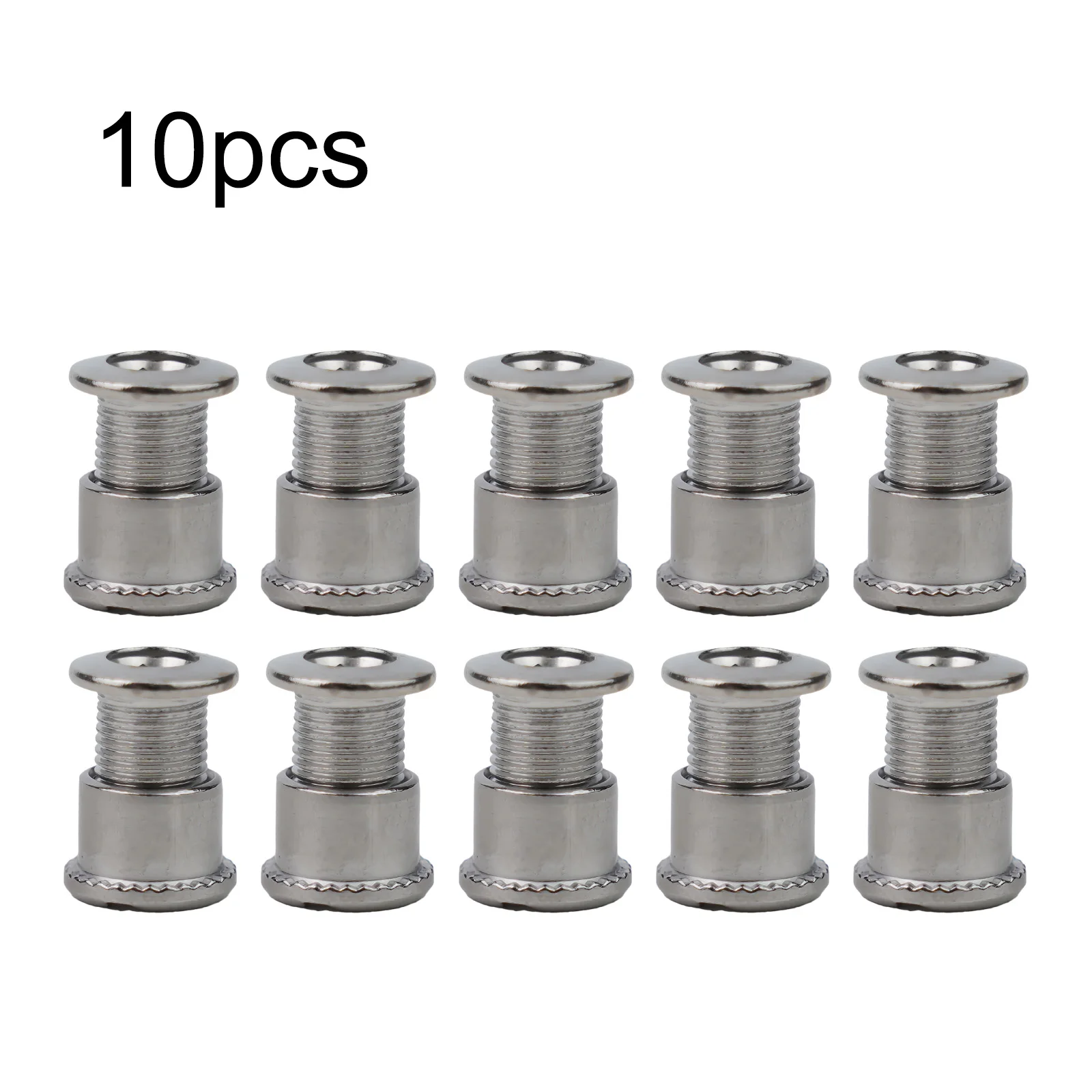 

Cycling Tool Chainring Screws Stainless Steel 10pcs Corrosion-Resistant Longer Service Mountain Bike Parts Silver