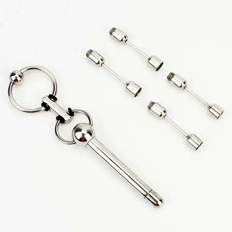 Sex Toys for Man Penis Plug 230mm Long Stainless Steel Urethral Cathete Dilator Male Masturbator Penis Inserts