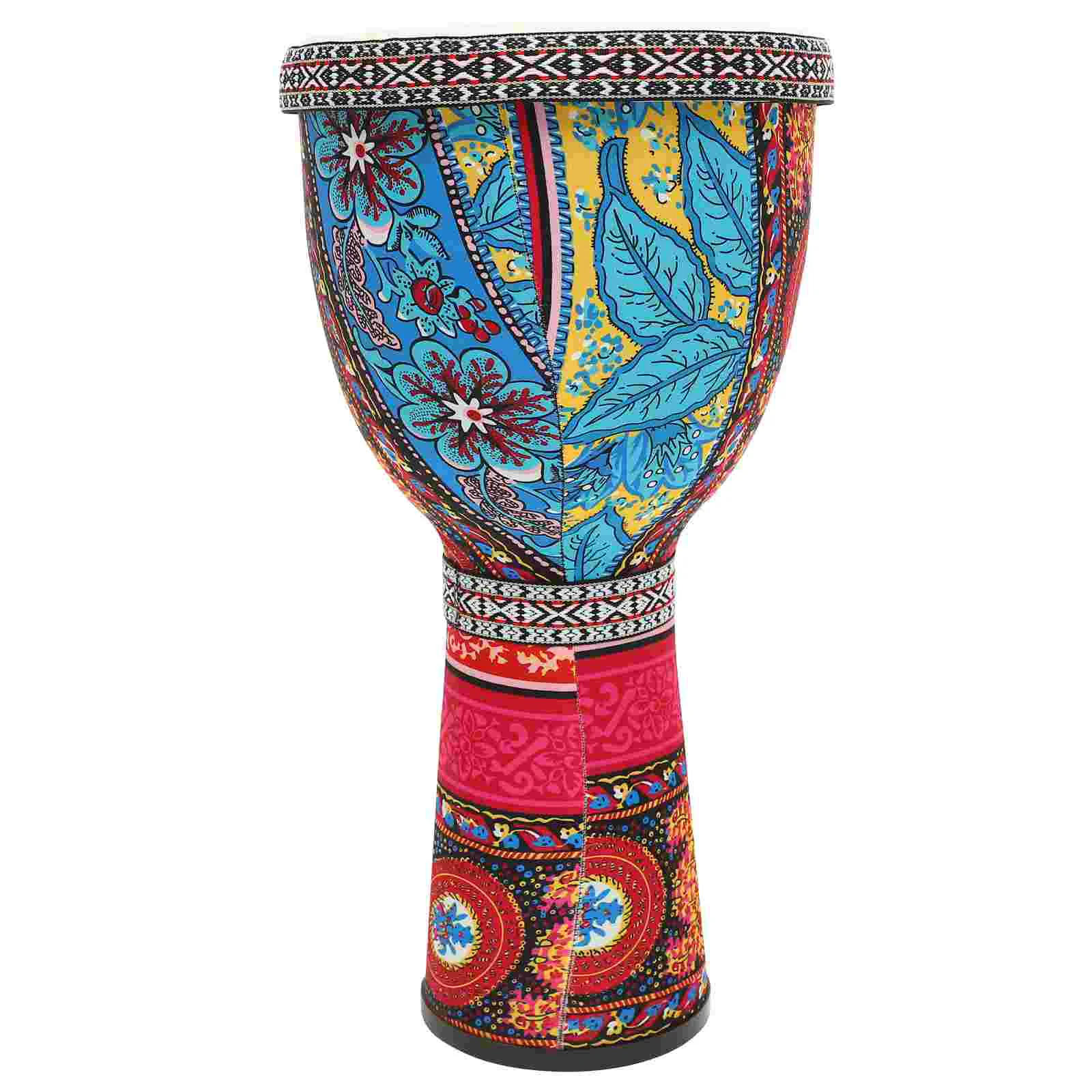 8Pcs African Drum Djembe Kids Toy Hand Drums For Percussion Instrument With Strap Safe Material Large Head Size Musical
