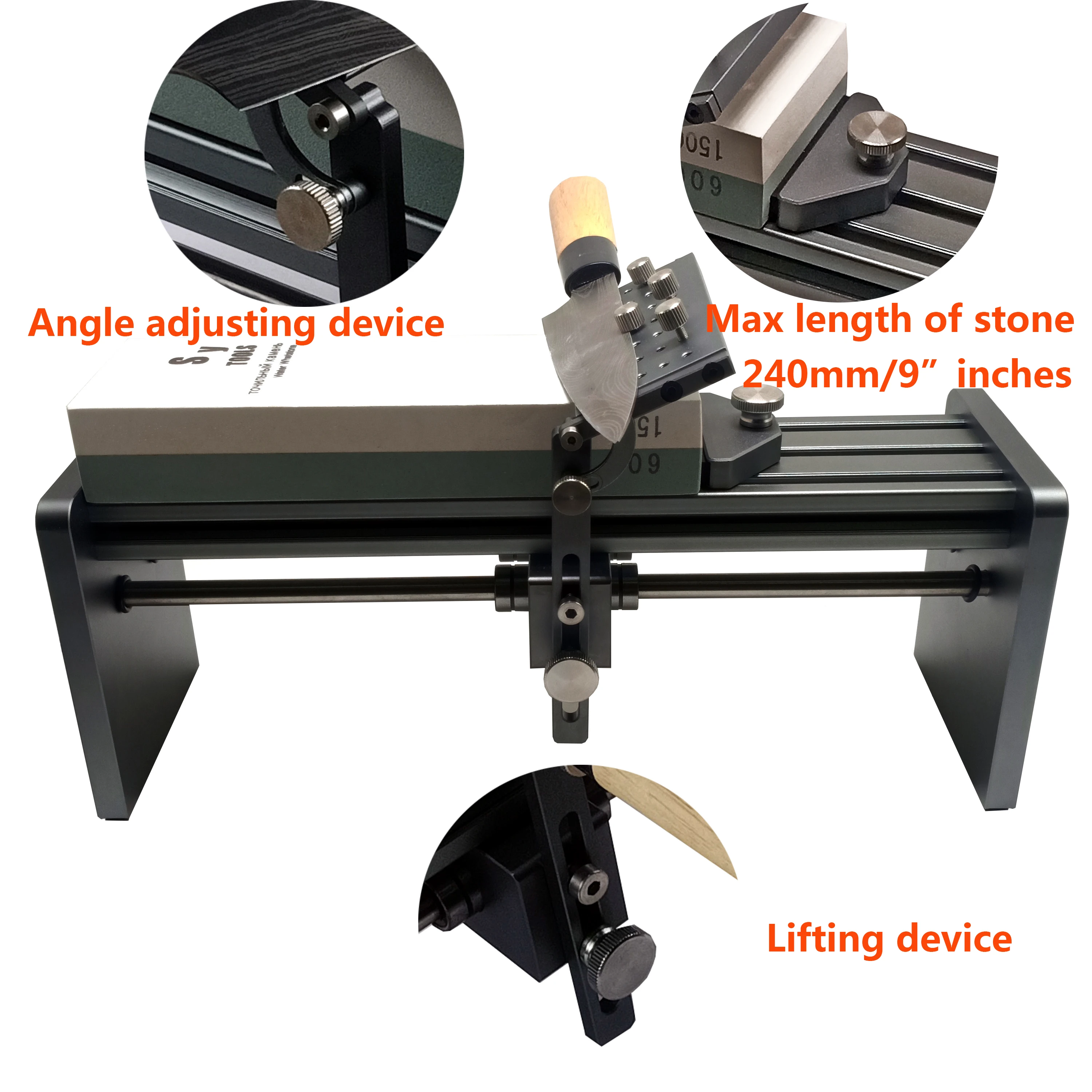 Honing Guide knife Chisel Sharpening Jig For Chisels Planes And