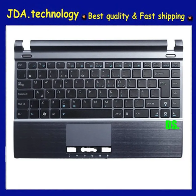 

MEIARROW New/orig C cover for ASUS U24 U24E U24E-1A U24A palmrest EUR keyboard upper cover, Gray