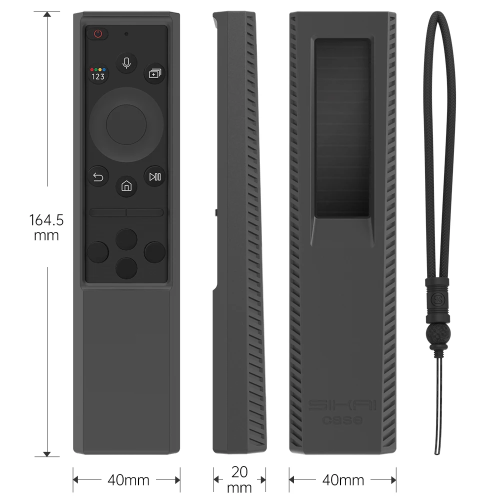 Coque de protection en Silicone pour télécommande Samsung TM2280E,  anti-poussière, pour télévision intelligente, pour télévision solaire,  TM2280E