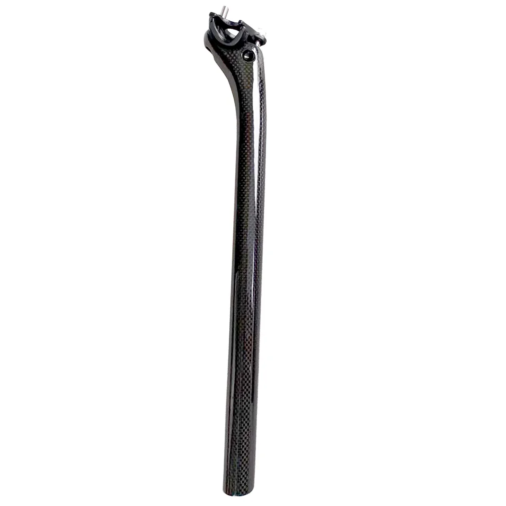 T800 Fahrradteile Carbonfaser-Fahrradsattelstütze MTB Rennrad-Sattelstütze 190g Sattelstütze 3k matt 27.2/30.8/31.6 *400MM Vorsprung 25mm – Detail 5