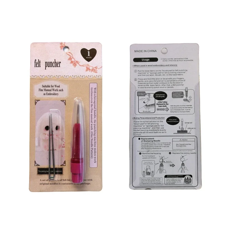 Needle Felting Kit Needle Felting Painting Kit DIY Wool Felt Sewing Tool Kit Needles Pen Beginner Craft Tool Set