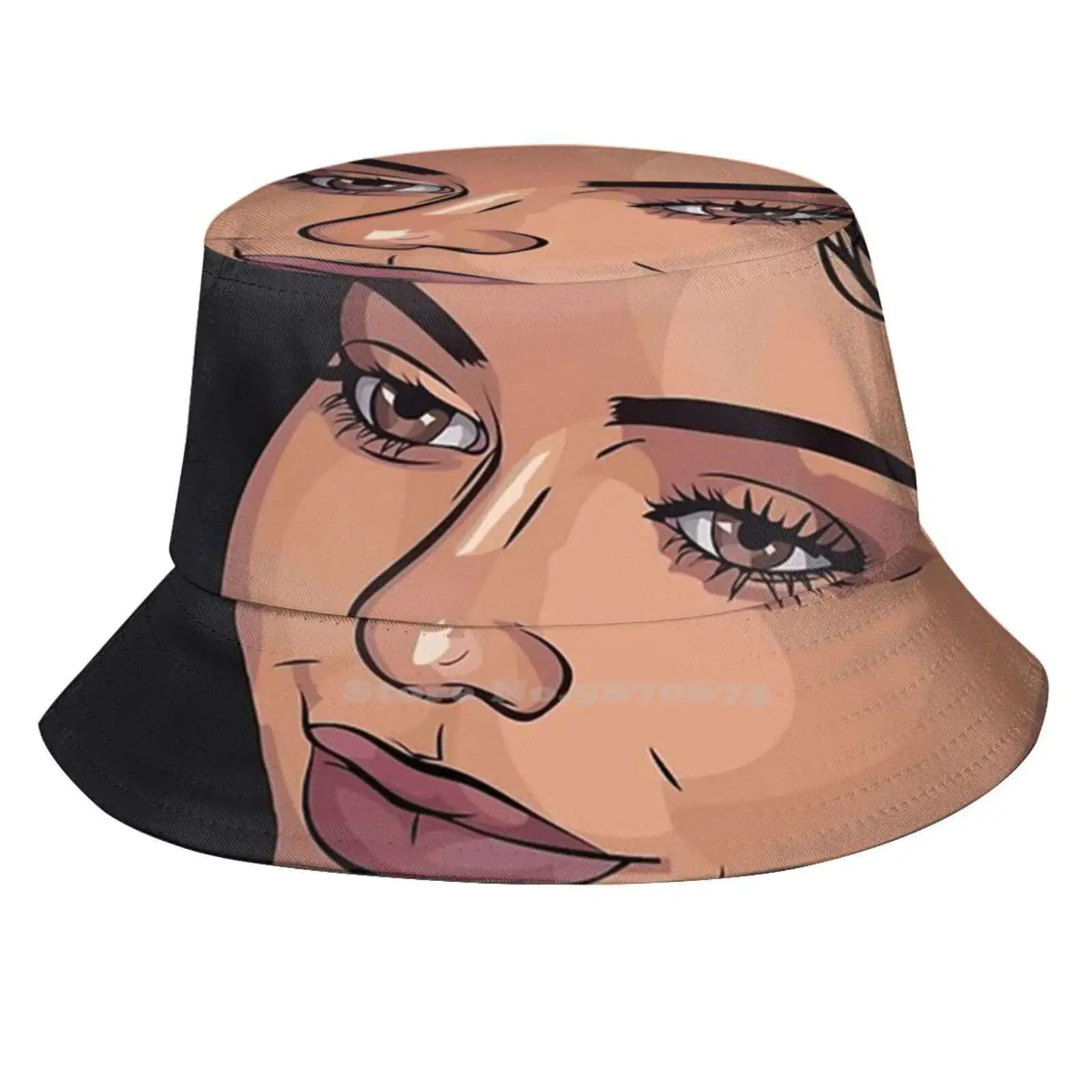 Print Bucket Hats Sun Cap Friends Kylie Kendall Jenner Jenner Kendrick Kanye Kardashian Ba T Jumpman Uzi Arkamblut