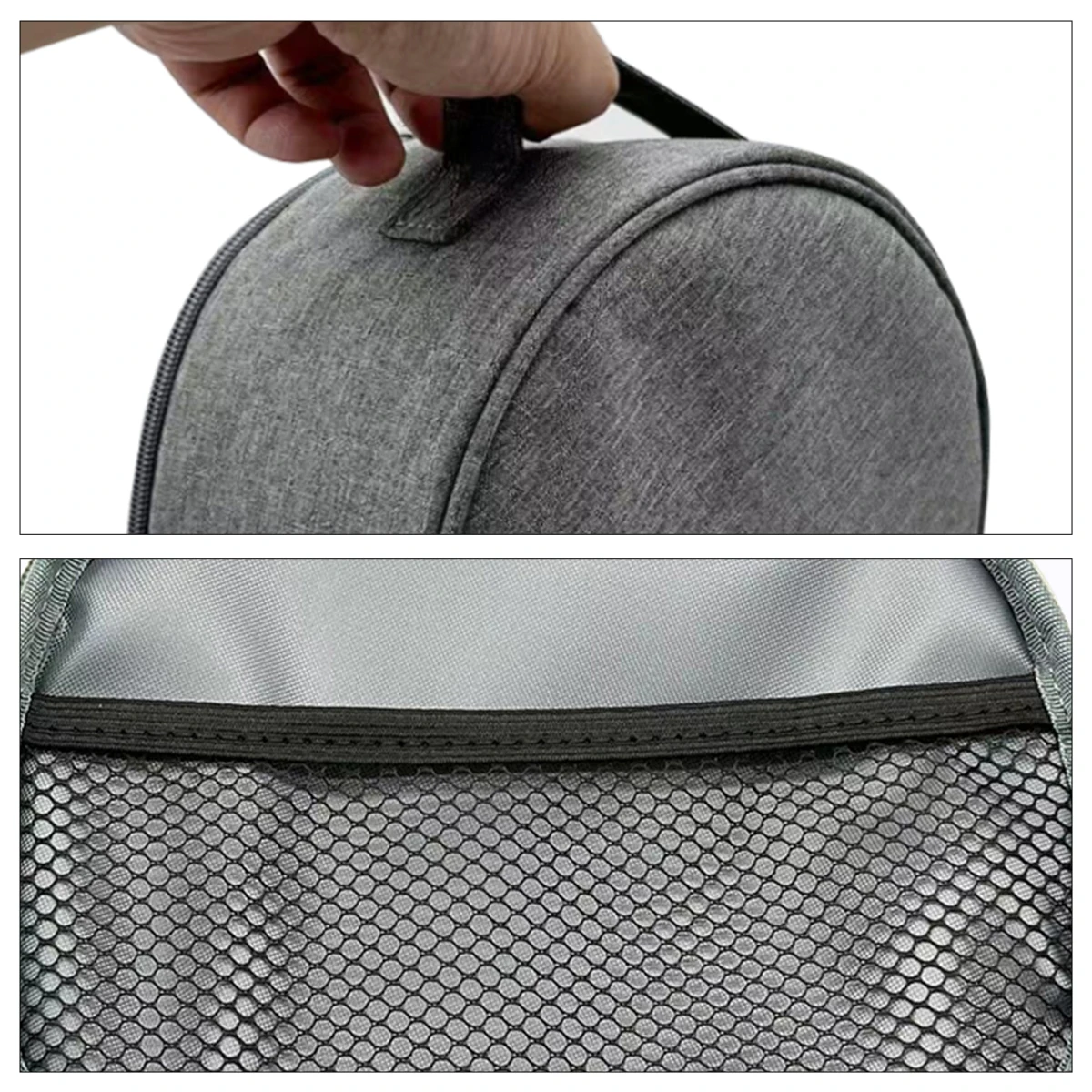 Waterproof Black Cloth Telescopic Fan Storage Bag for Travel Camping