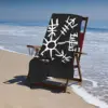 Viking Compass Vegvisir Absorbent Microfiber Bath Beach Towel Quick Drying Valhalla Norse Bathroom Yoga Towels 5