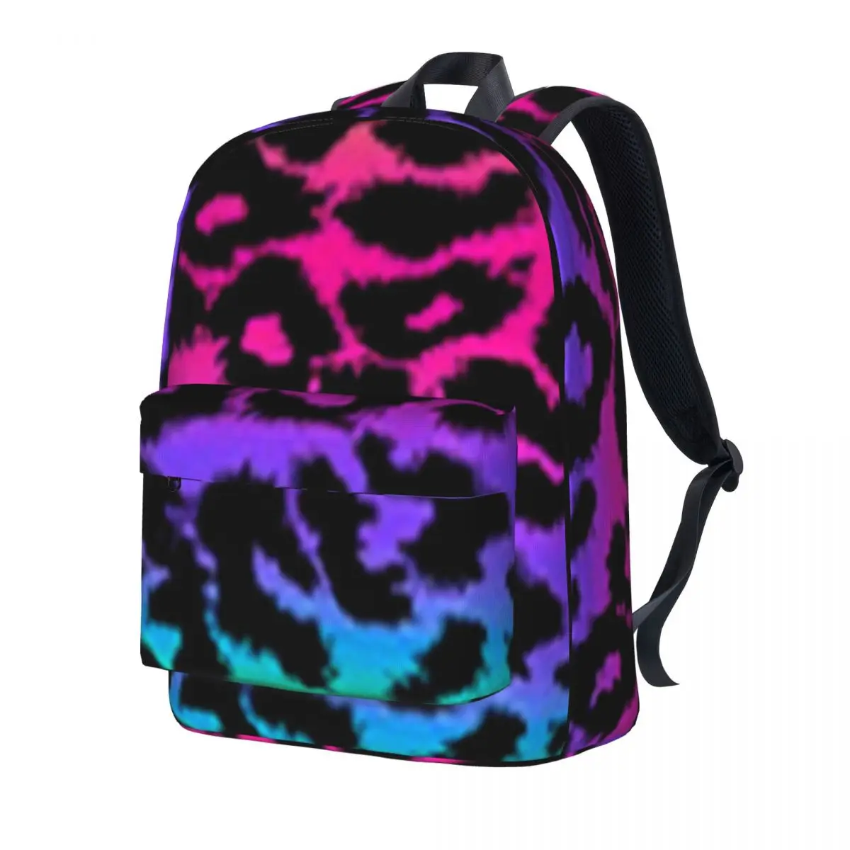 Rainbow Backpack School Bag Glitter Print Minimalist 