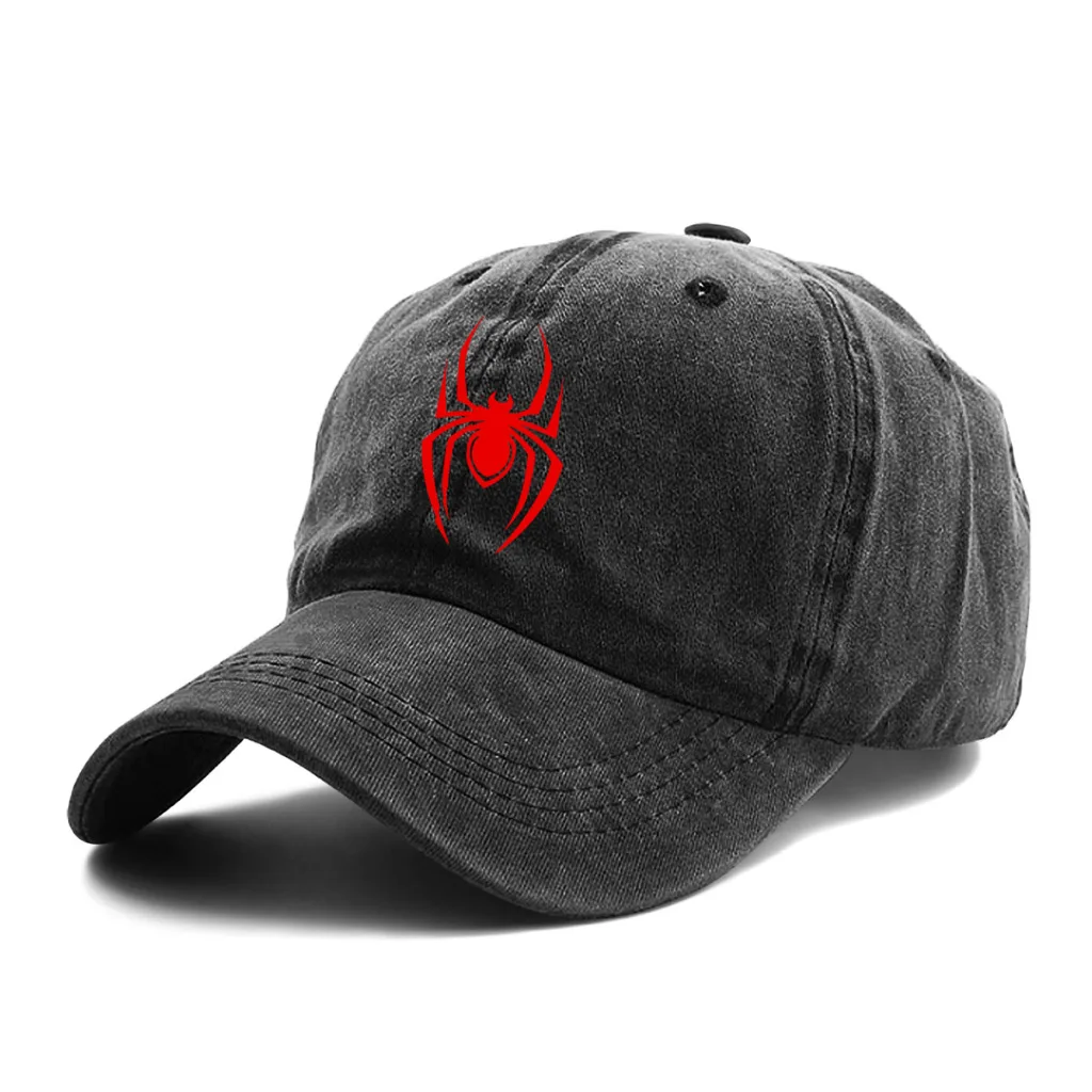 

Spider Multicolor Hat Peaked Women's Cap Red Spider Personalized Visor Protection Hats