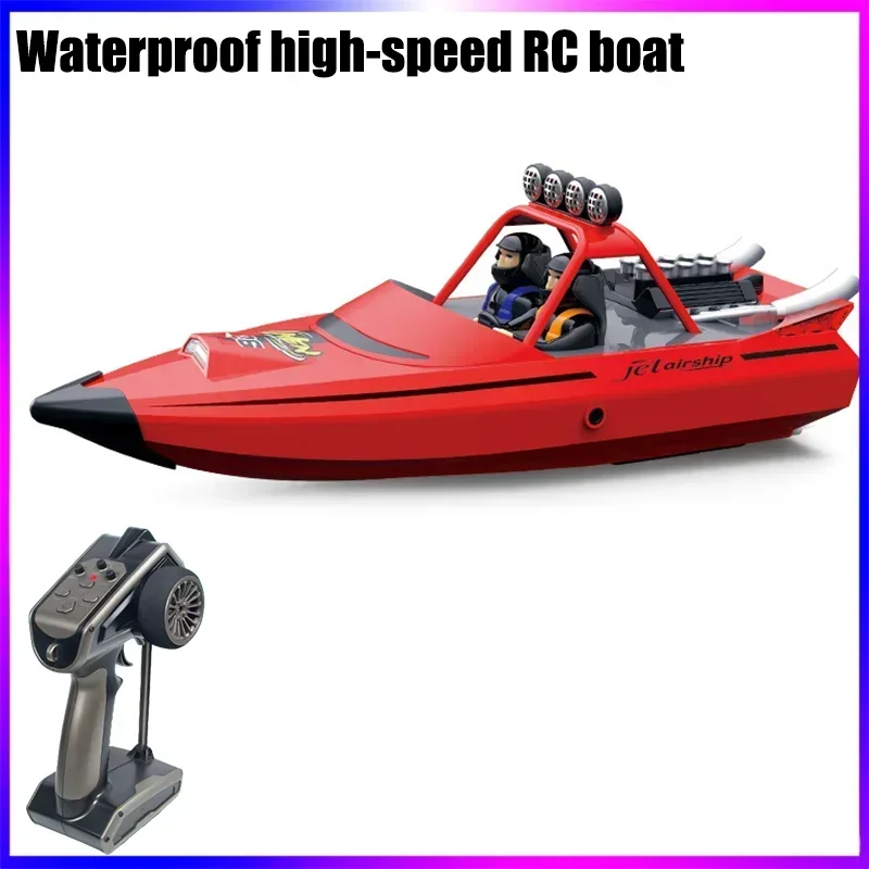 

High Horsepower 2.4g Remote Control Jet High Speed Ship Remote Control Fast Boat Electric Turbine Jet Remote Control Ship Gift