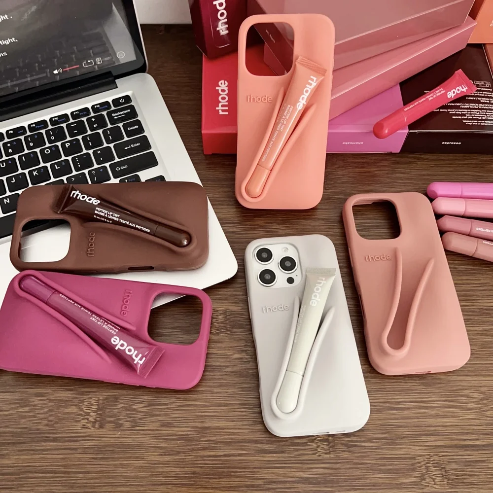 【くるみ】rhode iPhoneケース lipcase espresso lip case | rhode skin