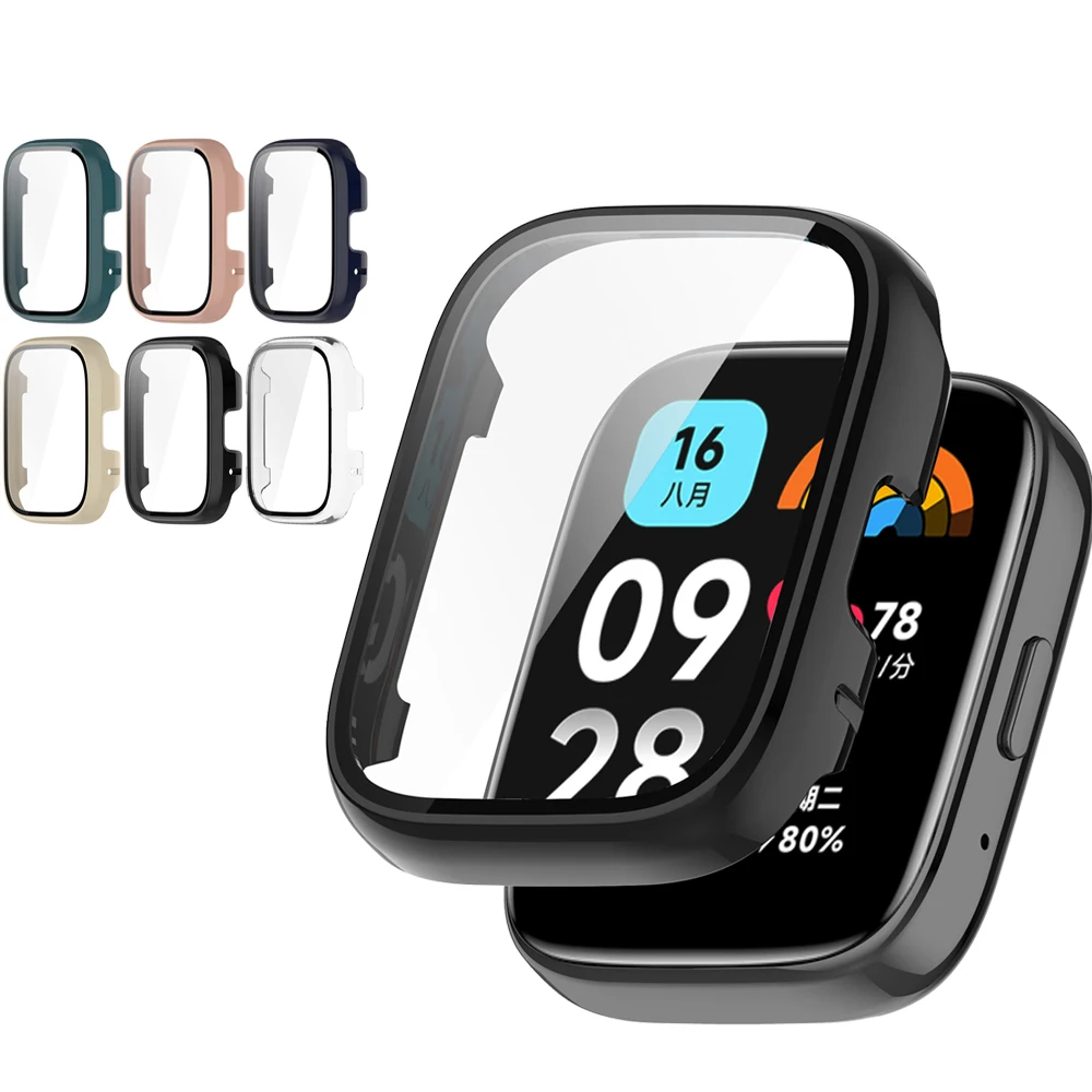 

Корпус для смарт-часов Redmi Watch 3 Active, аксессуары для умных часов, чехол с рамкой для Redmi watch 3 lite, защита экрана