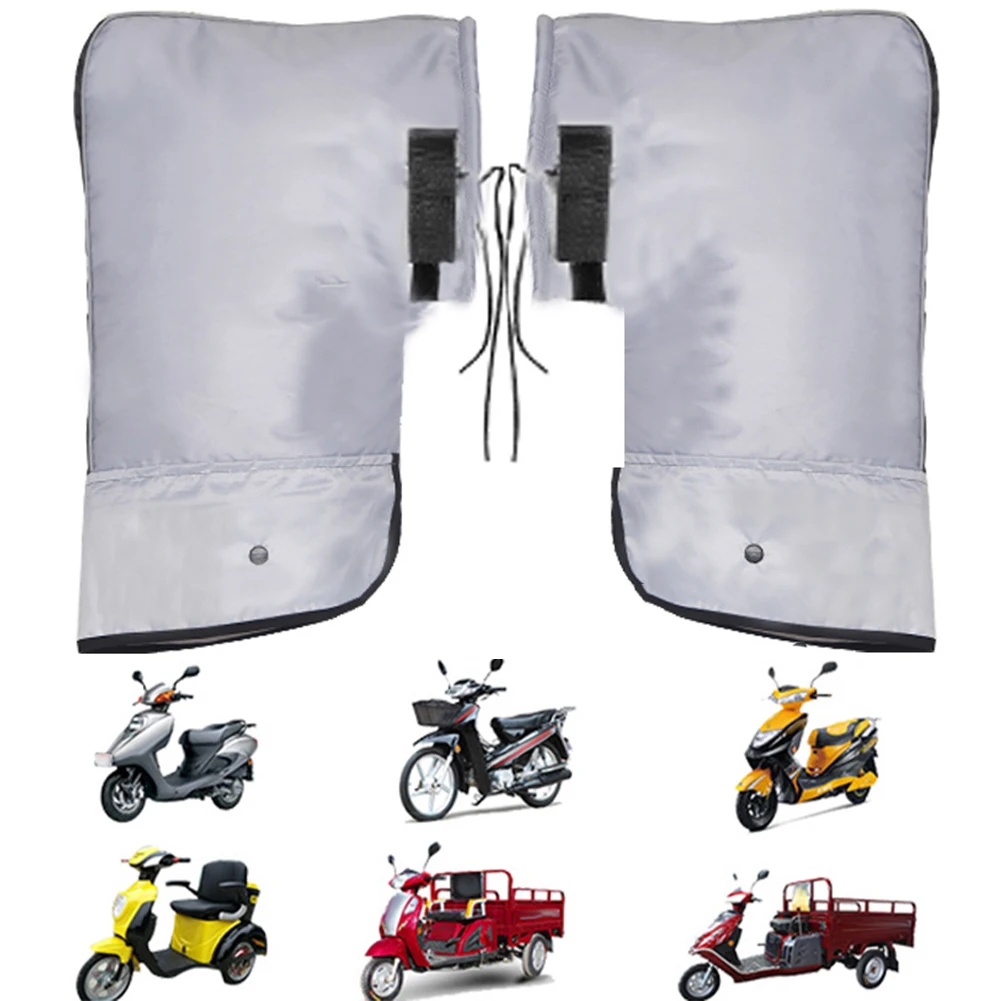

Handlebar Mitts Winter Warmer Motorcycle Gloves Waterproof Handlebar Grip Muffs Handlebar Hand Protector Windproof Gloves