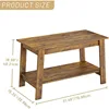 Coffee Table, Rustic Coffee Tables for Living Room, Outdoors, Home Office, Bedroom 4