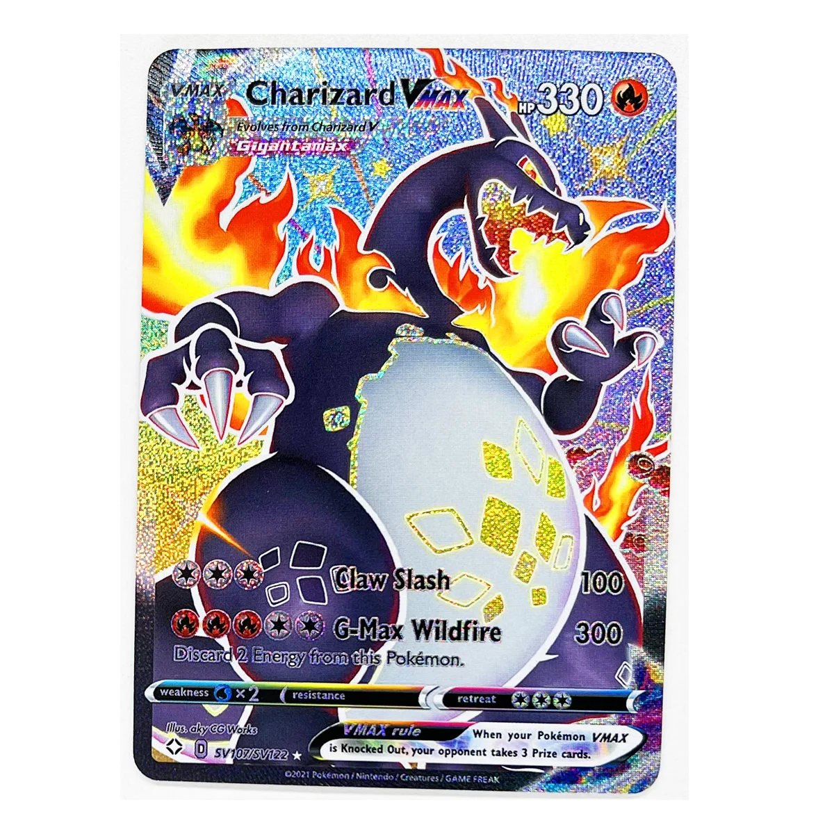 Pokemon Vmax Charizard Rayquaza Umbreon Toys Hobbies Hobby Collectibles  Game Collection Anime Cards