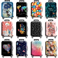 Luggage Cover Stretch Fabric Suitcase Protector Baggage Dust Case Cover Suitable for18-32 Inch Suitcase Case Travel Organizer 1
