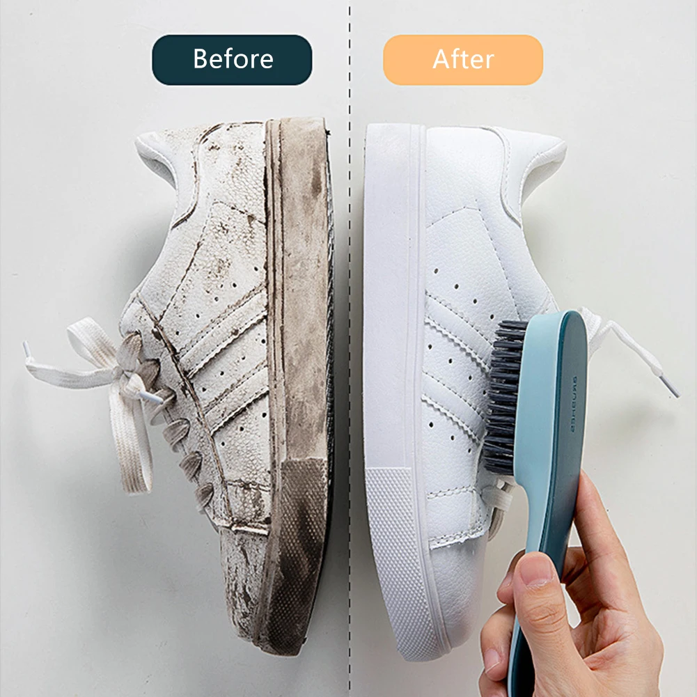 Shoe Brush Eco-friendly ABS Strong Decontamination Ability Clothes Cleaning Brushes Home White Shoes Sneakers Boot Cleaners shoe cleaner shoe brush
