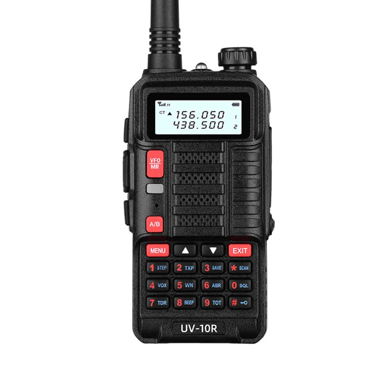 BAOFENG UV-10R Walkie Talkie 10W Tri-Mode High Power Dual Band Two Way Radios 50KM Long Range Communication Transceiver BF-UV10R 6