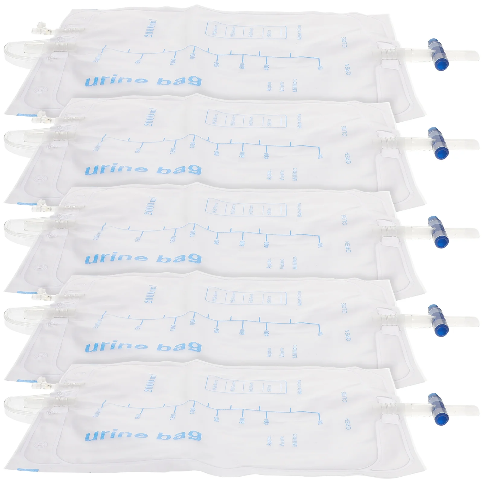 Drainage Urine Collection Old Man Urination Thickened Storage Portable Drainage Elder 5 Pcs urine bag