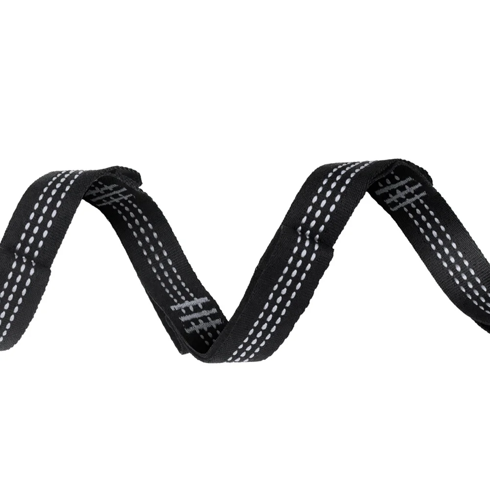 2pcs Hammock Strap 200cm Tree Hanging Swing Spare Part Outdoor Aerial Yoga Load Portable Outdoor Camping Hammock Fasten Belt 4