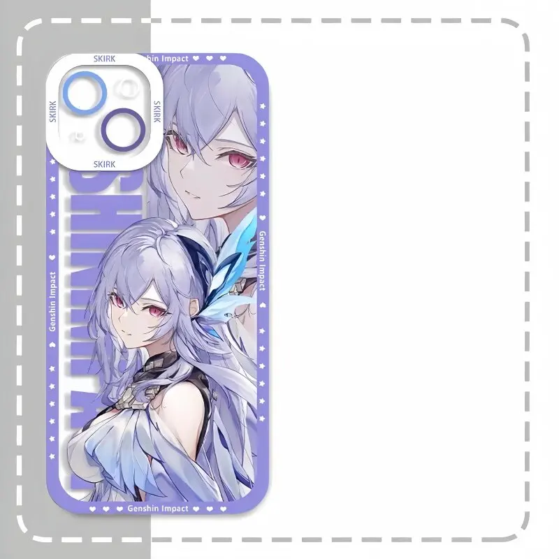 Skirk Character Design Phone Case - Genshin Impact Edition