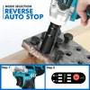 2 in 1 350N.m Electric Brushless Cordless Wrench 1/2 Screwdriver Li-ion Battery Impact Drill Power Tool For Makita 18V Battery 5