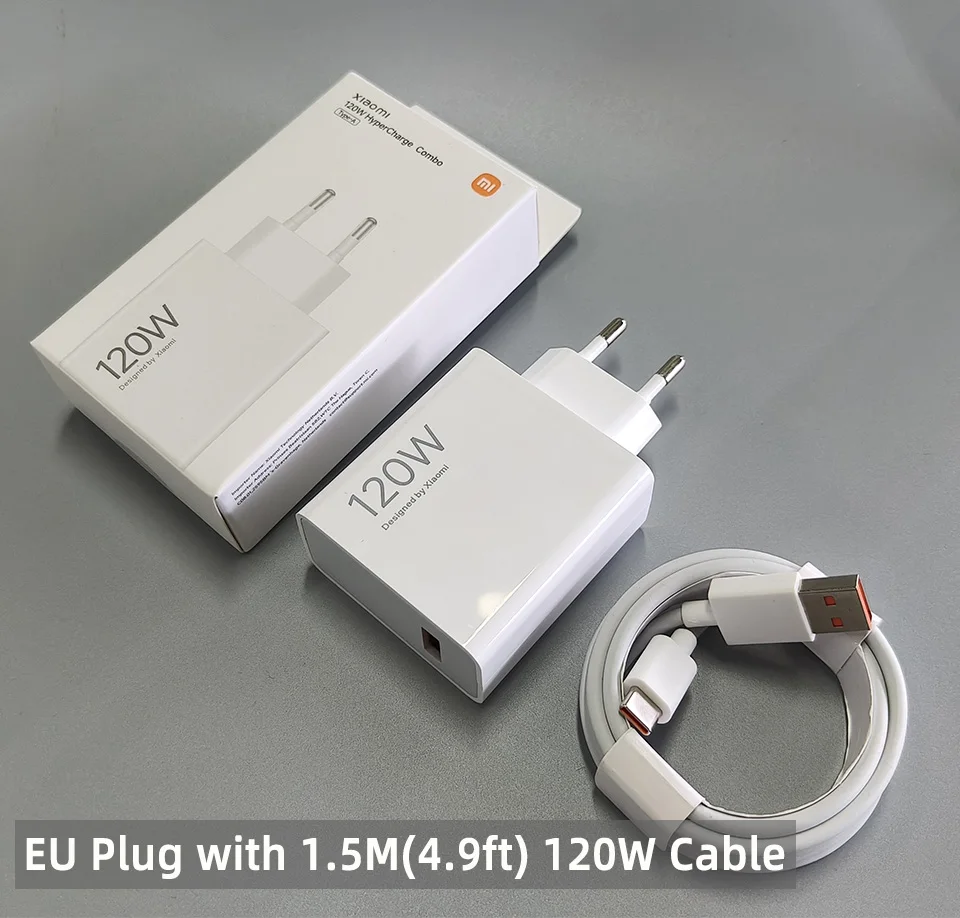 High-Power Xiaomi Fast Charger with Hyper Charging Technology