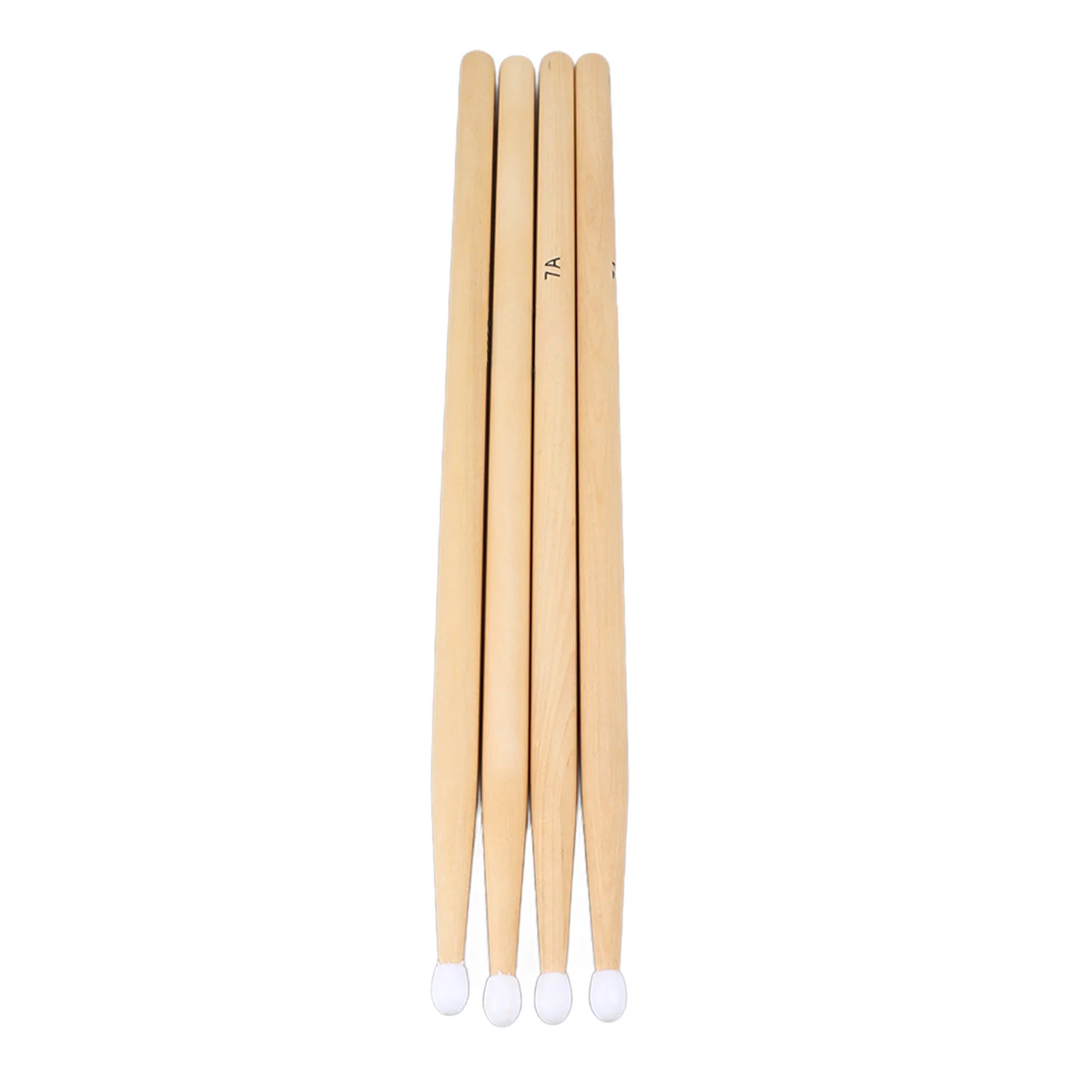 Drum Sticks 2 Pairs Maple Wood 7A Nylon Tip Drumsticks Percussion Instrument Accessories drum sticks drum percussion accessories drum accessories
