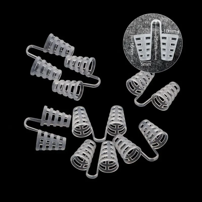3/9/12PCS/Set Soft Anti-Snoring Device Prevent Snoring Sleeping Nasal Congestion Nasal Dilator Ventilation Sleep Aid Nose Clip anti snoring device