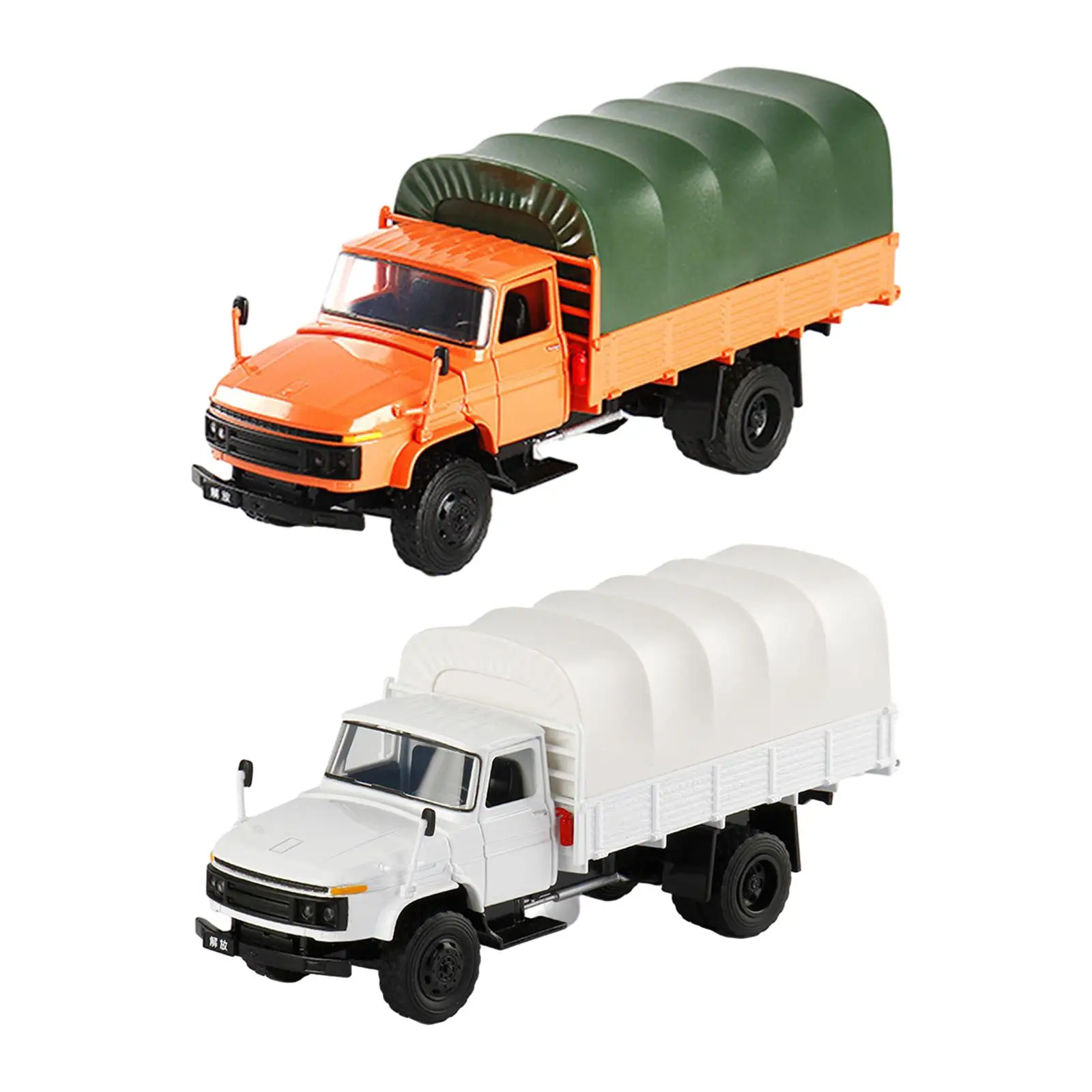 

Diecast Transport Truck with Music Lights Collectibles 1:28 Scale Simulation for Home Cafes Shelf Bedroom Valentines Day Gifts