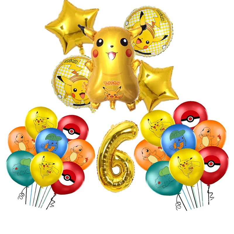 number balloon 6