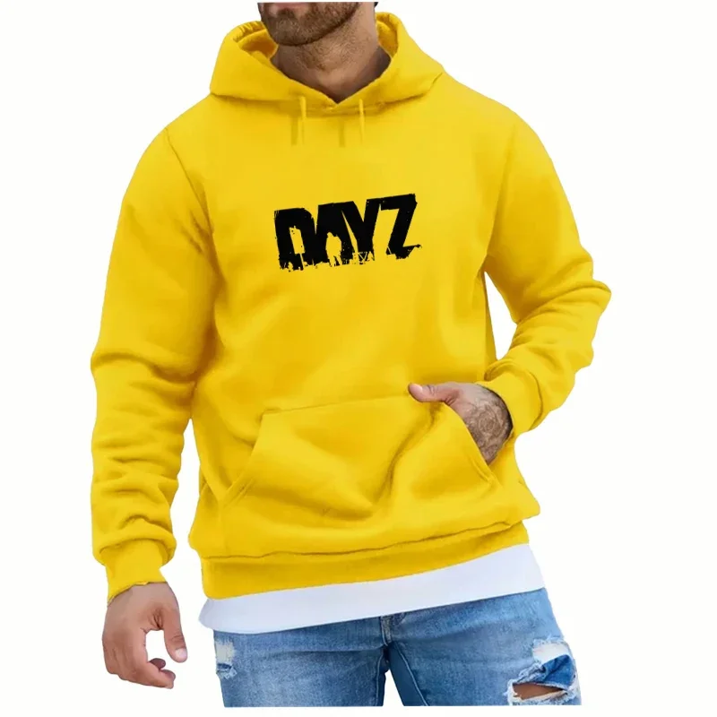 Sweatshirt Jacket print hoodies Fashion Dayz Graphical Printed Men Hoodies Spring Autumn Loose Tops Sweatshirts Male Hip Hop Streetwear Male Clothes