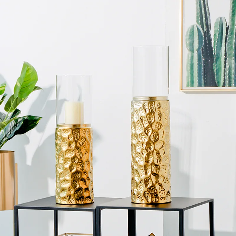 Grosir Pemegang Lilin Nordic Geometris Bentuk Tempat Lilin Keramik Untuk Dekorasi Rumah