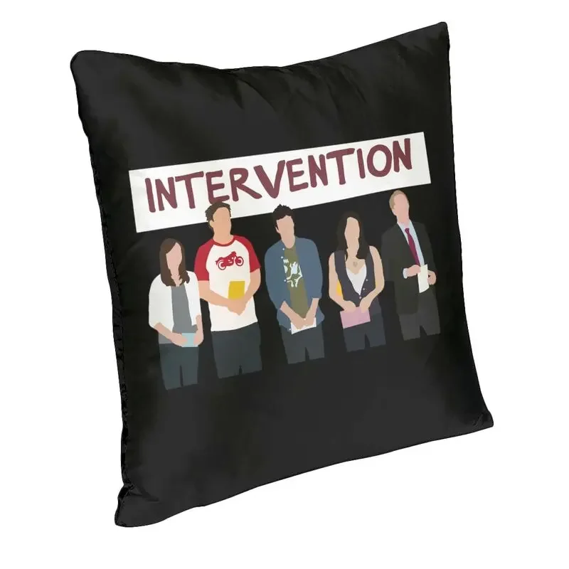 Intervention How I Met Your Mother Sofa Cushion Cover Soft Funny TV Show Throw Pillow Cases Living Room Decoration Pillowcase