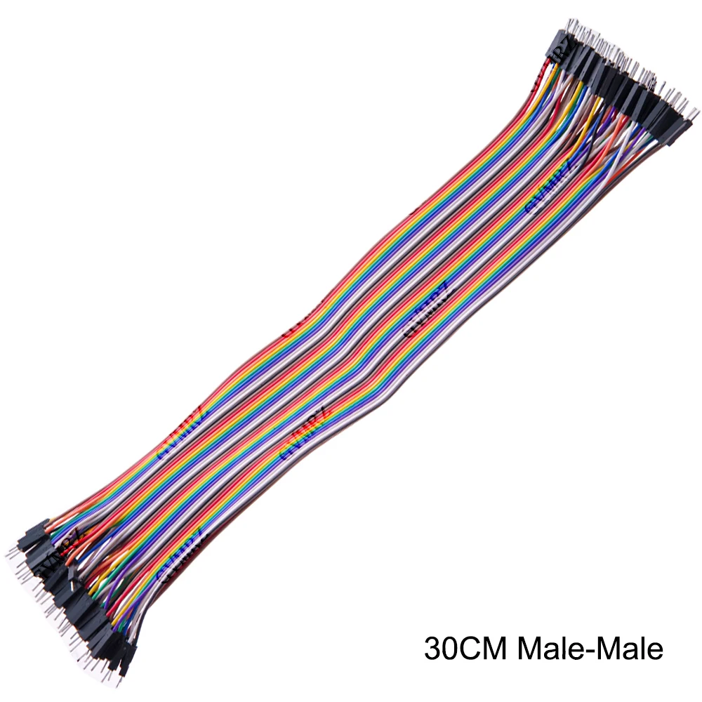 Dupont Jumper Wire Kit - Assorted Lengths Female & Male Connectors