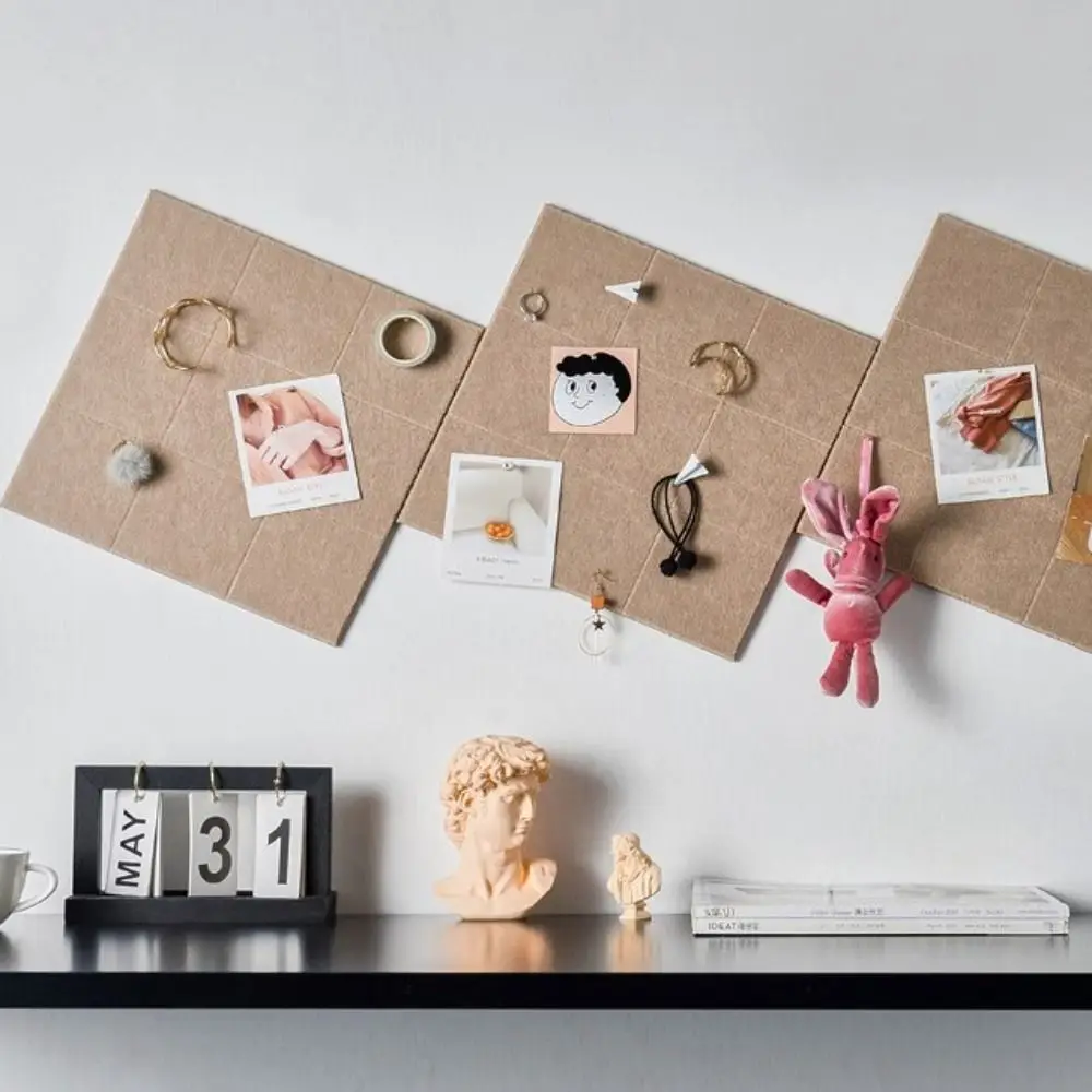 Felt Pin Board Message Notice Board Memo Display For Walls Offices Home School