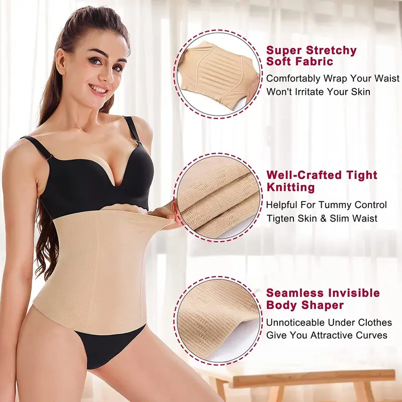2 IN 1 Postpartum Belly Recovery Bands Body Shaper Waist