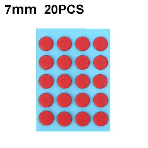20-100Pcs 6mm/7mm Diameter Small Dots Universal Mouse Skates DIY Mice Glide Feet ICE Control Speed Version for Rubberized Mouse - Image 16