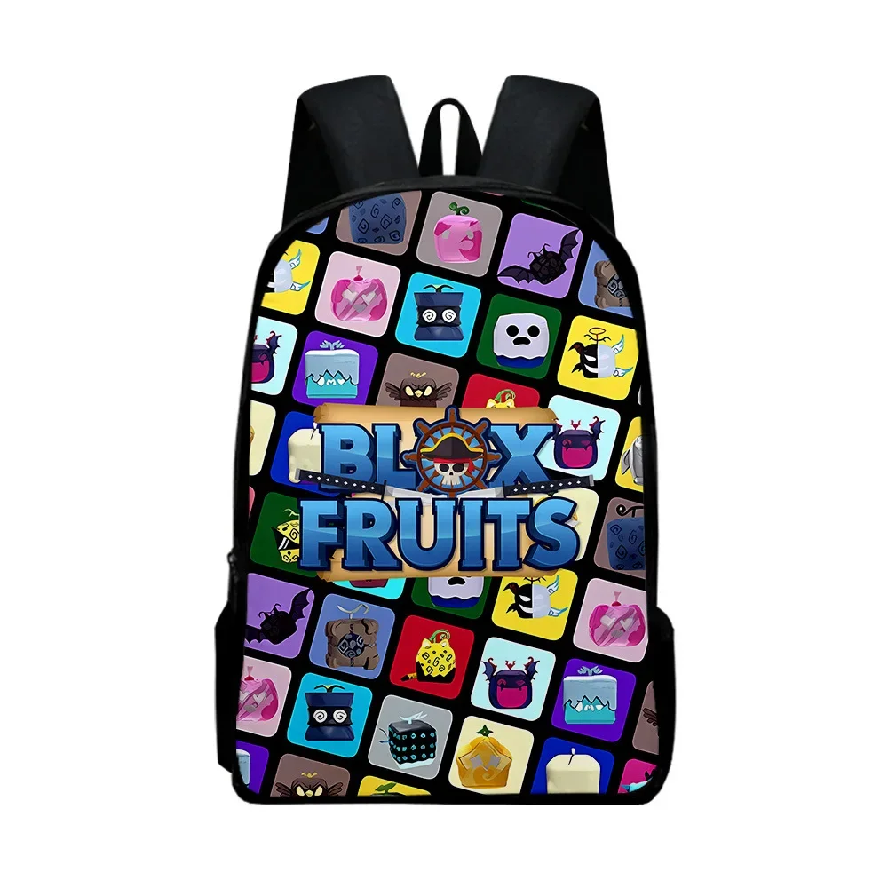 3D New Roblox Game Blox Fruits Zaino Oxford Cloth Zaini Per Studenti Delle Scuole Primarie E Secondarie Per Bambini Delle Scuole Mochila