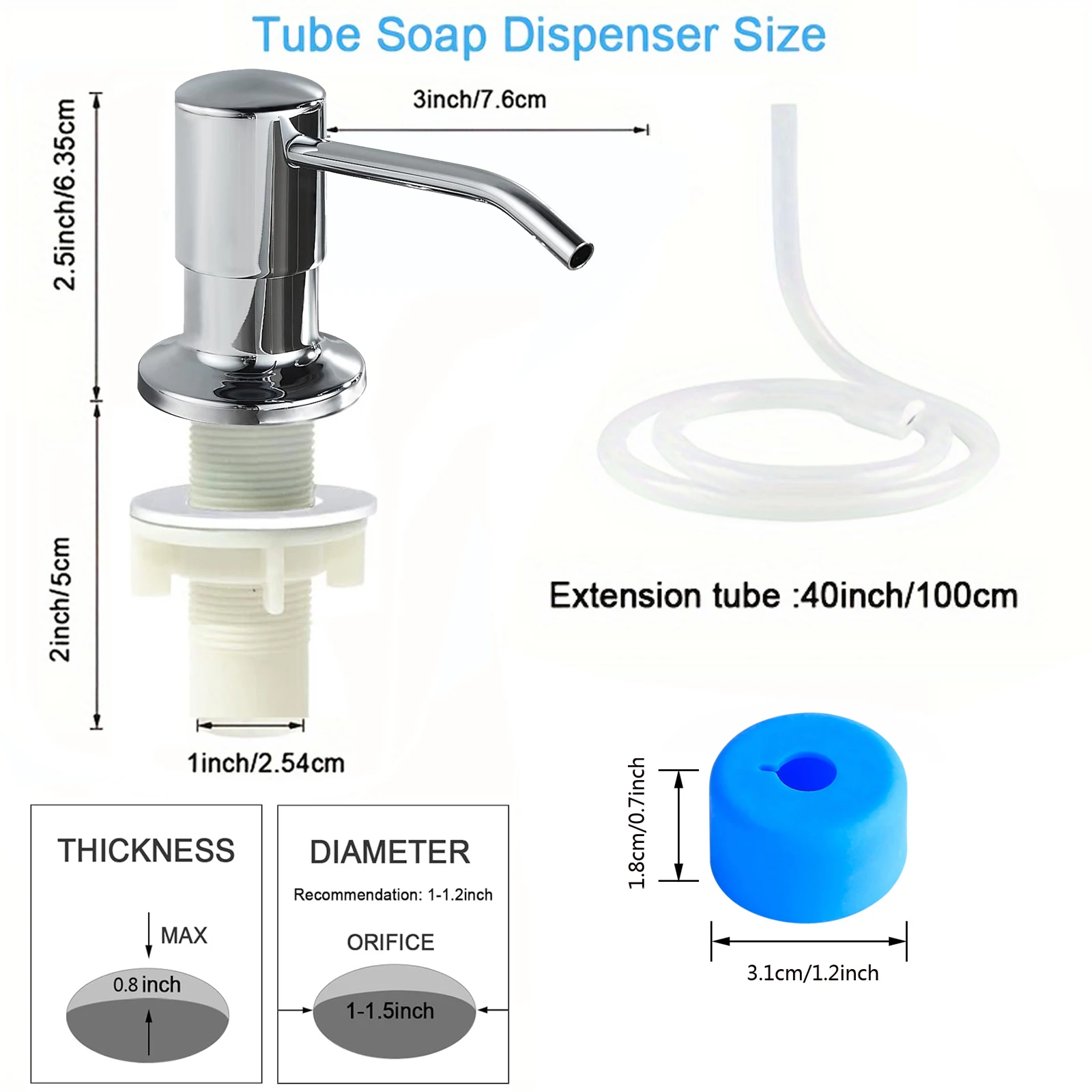 Bright silver - Hose