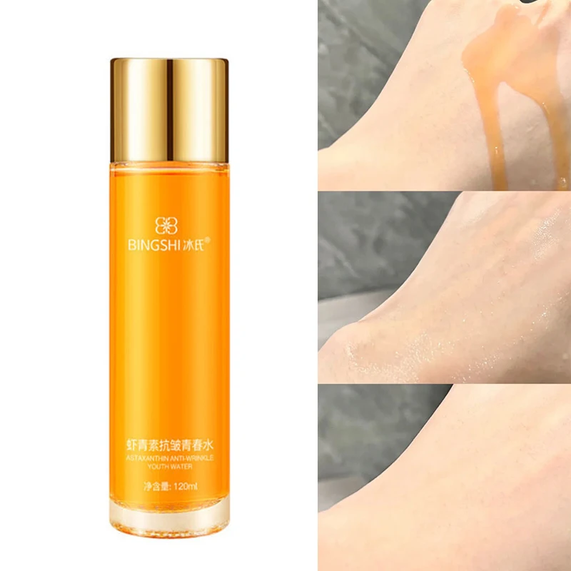 Astaxanthin Replenishing Refining Hydrating Improving Dullness Moisturizing Firming Smoothing Skin Cosmetic Anti wrinkle toner