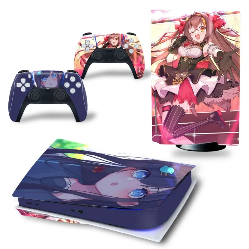 Per Ps5 Console Skin Disc Edition Gaming Control Skin Controller Manette Ps5 Accessoire Compatibile Con Accessori Ps5 Deco