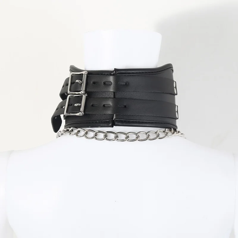 Ensemble Bdsm Pour Couple Avec Masque Cagoule Et Accessoires_voghion.com
