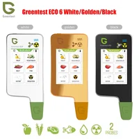 Greentest ECO 6 Portable Food Safety Nitrate Tester Multilingual Health Analyzer High Accuracy Water Quality Radiation Detector