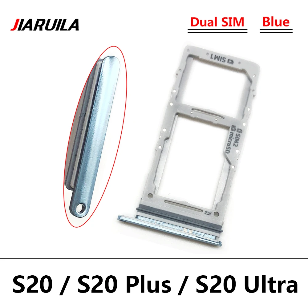 New For Samsung S21 S20 Plus Ultra Fe Dual SIM Card Slot SD Card