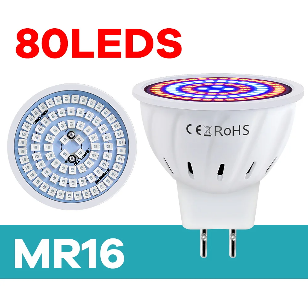 Full Spectrum LED Grow Light Bulb