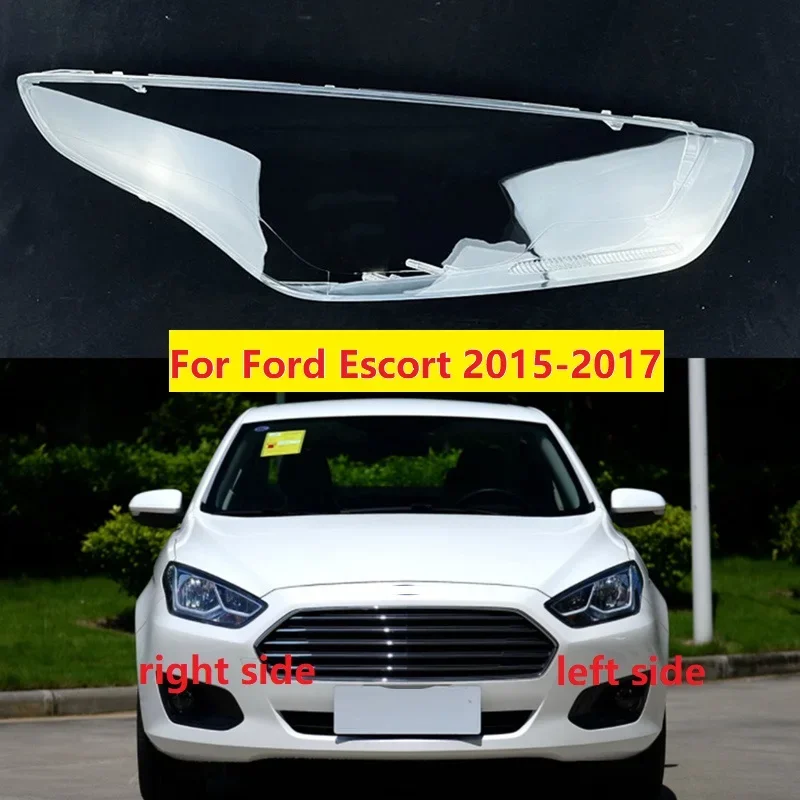 

Крышка для Фар Ford Escort 2015 2016 2017, прозрачный абажур, оргстекло для замены оригинального корпуса лампы